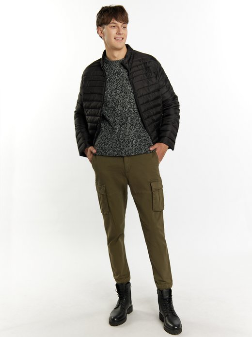 Herren leichte Steppjacke