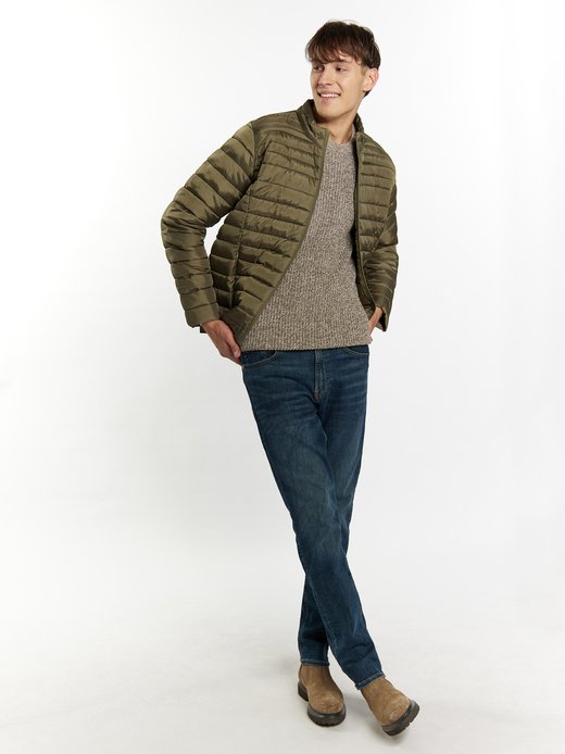 Herren leichte Steppjacke