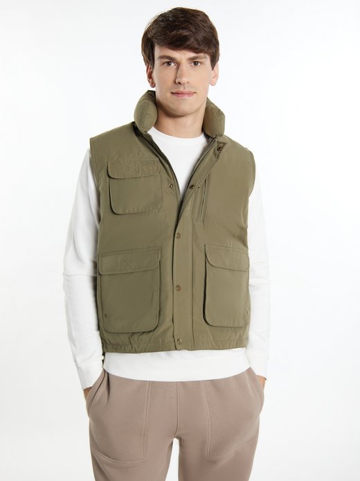 Herren wattierte Weste