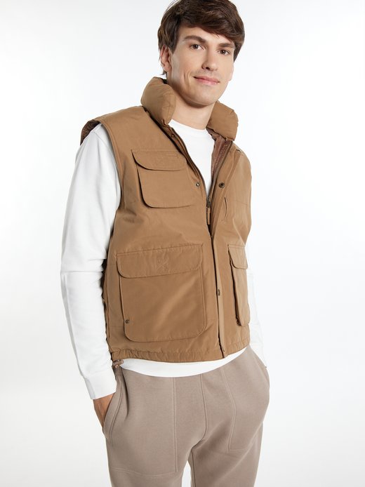 Herren wattierte Weste