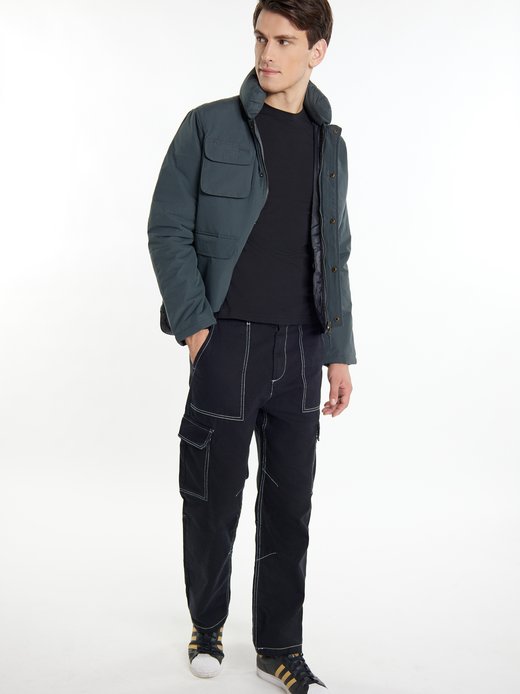 Herren wattierter Blouson