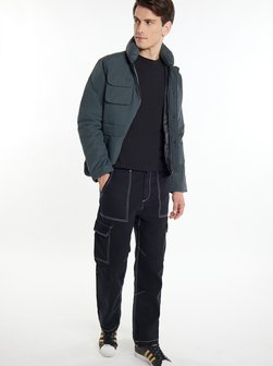 Herren wattierter Blouson