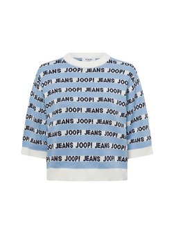 Artikelbild JOOP! Damen Strickpullover - Kolinda von Joop Jeans in hellblau weiß gestreift