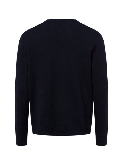 Jack &amp; Jones - Męski sweter z dzianiny - Sky Captain