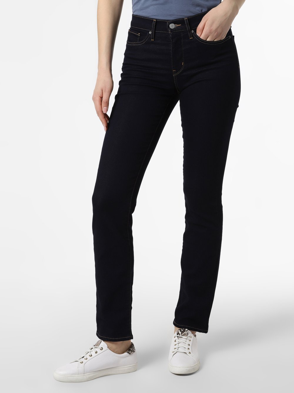 Levi's Jeansy damskie – 314 Shaping Straight kup online