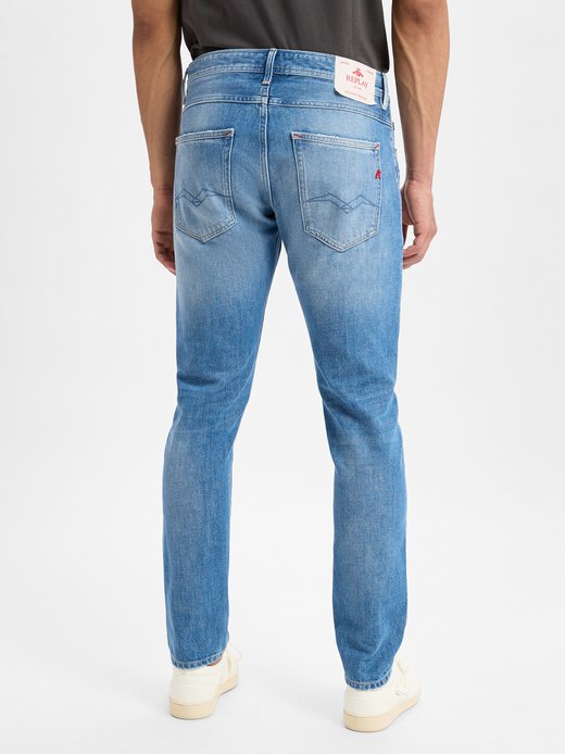 Jeansy męskie Slim Fit - Willbi