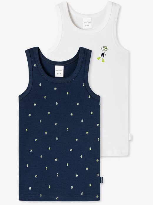 Jungen 2-Pack Unterhemd  -  Original Classics