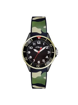 Jungen Armbanduhr  -  Camouflage