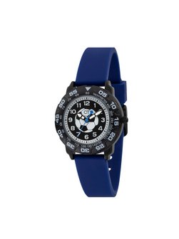 Jungen Armbanduhr  -  The Cool Blue Soccer