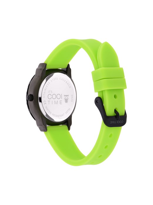 Jungen Armbanduhr  -  The Cool Neon Green