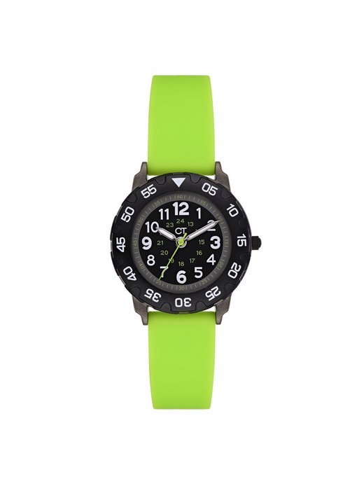 Jungen Armbanduhr  -  The Cool Neon Green