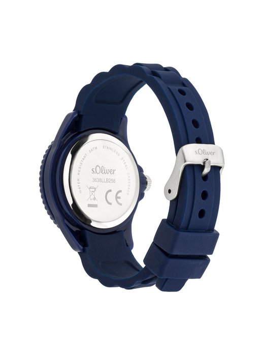 Jungen Armbanduhr  -  mit coolen Farbdetails