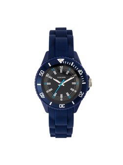 Jungen Armbanduhr  -  mit coolen Farbdetails