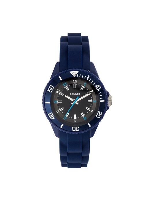 Jungen Armbanduhr  -  mit coolen Neon Details