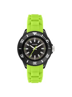 Jungen Armbanduhr  -  mit coolen Neon Details