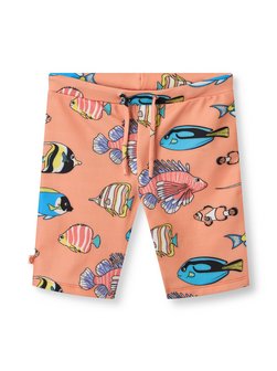 Artikelbild Jungen Badehose von Småfolk in orange gemustert