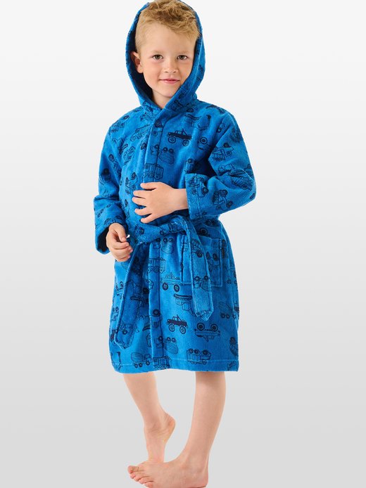 Jungen Bademantel  -  Autotraum