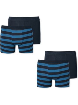 Artikelbild Jungen Boxer  -  Allday Basic von Schiesser in schwarz gemustert