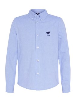 Artikelbild Jungen Hemd von Polo Sylt in hellblau uni