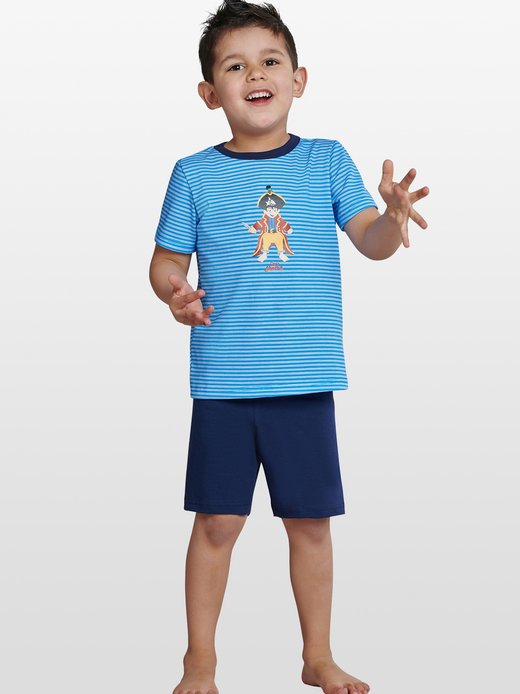 Jungen Kurzarm Schlafanzug  -  Capt´n Sharky