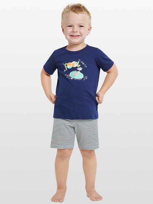 Jungen Kurzarm Schlafanzug  -  Rat Henry