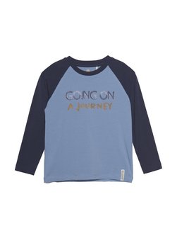 Artikelbild Jungen Langarmshirt von En Fant in blau uni