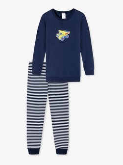 Jungen Langer Schlafanzug  -  Basic Kids