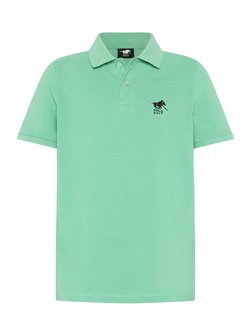 Artikelbild Jungen Polo Shirt von Polo Sylt in grün uni