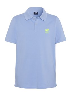 Artikelbild Jungen Polo Shirt von Polo Sylt in hellblau uni