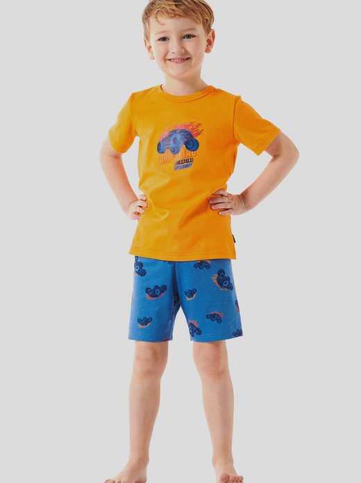 Jungen Pyjama  -  Boys World Organic Cotton