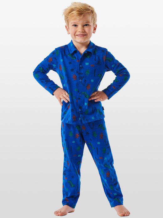 Jungen Pyjama  -  Dinos & Robots