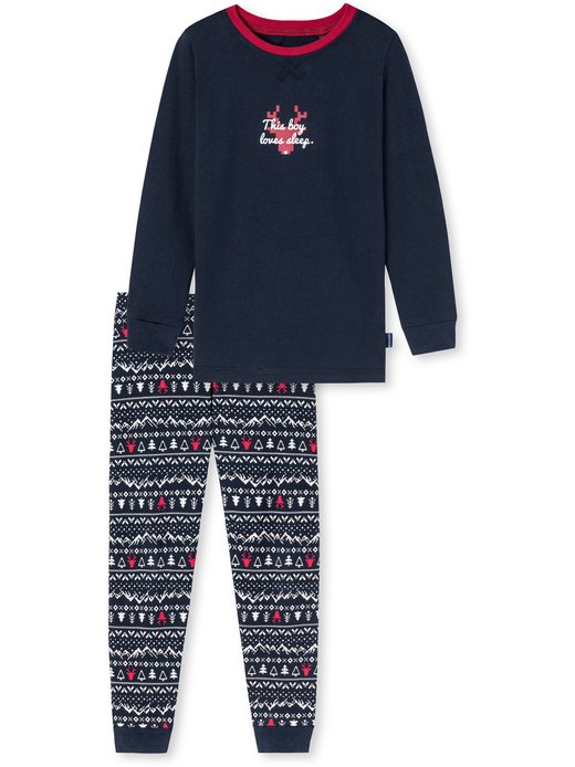 Jungen Pyjama  -  This Boy Loves Sleep