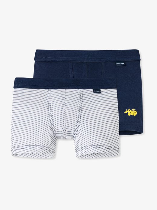 Jungen Retroshorts  -  2er-Pack Basic Kids