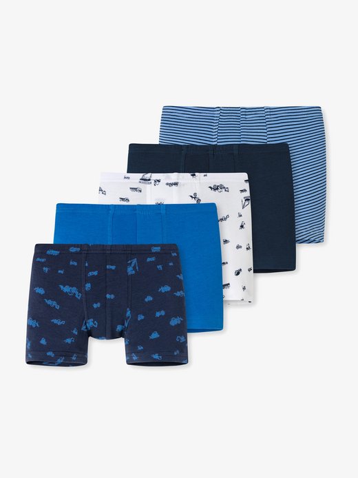 Jungen Retroshorts  -  5er-Pack Basic Kids