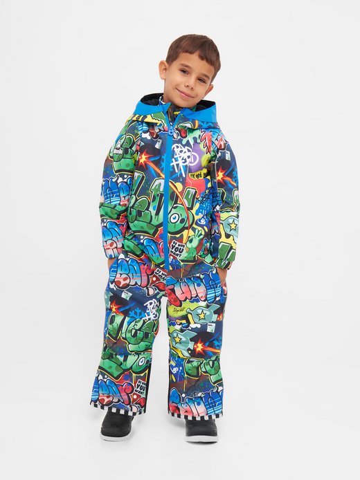 Jungen Schneeanzug