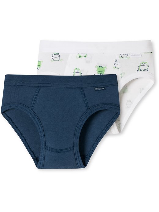 Jungen Slip  -  Fine Rib Organic Cotton