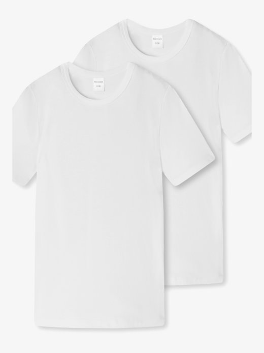 Jungen T-Shirts  -  2er-Pack Basic Kids