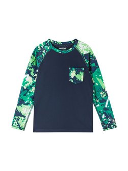Artikelbild Jungen UV-Shirt - Kroolaus von reima in blau gemustert