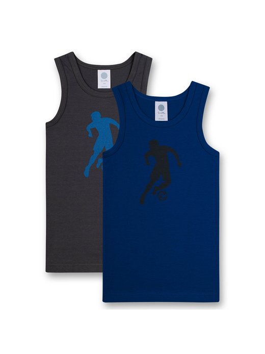 Jungen Unterhemd 2er Pack