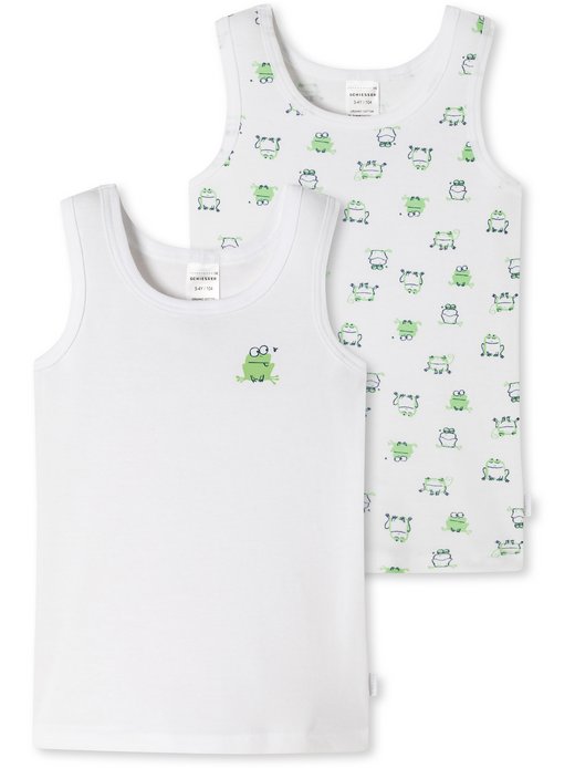 Jungen Unterhemd  -  Fine Rib Organic Cotton