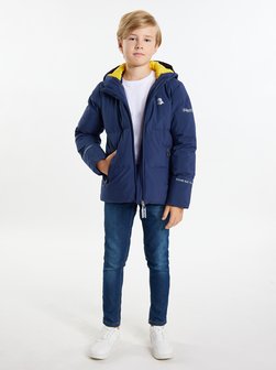Artikelbild Jungs Anorak + Tagesrucksack - SET von Schmuddelwedda in blau uni