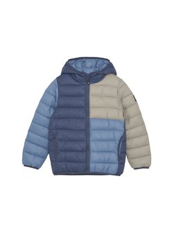 Artikelbild Kinder Steppjacke - COJacket von ColorKids in indigo gemustert