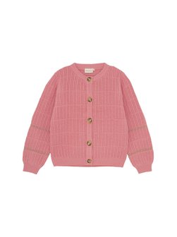Artikelbild Kinder Strickjacke - MICardigan von Minymo in rosa gestreift