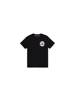 Artikelbild Kinder T-Shirt von Alpha Industries in schwarz uni
