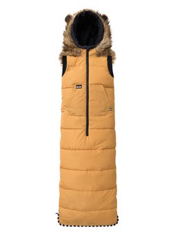 Artikelbild Kinder Unisex Schlafsackweste von WeeDo in braun uni