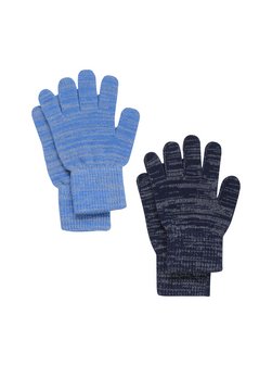 Artikelbild Kinder Unisex Strickhandschuhe - CEMagic von CeLaVie in blau meliert