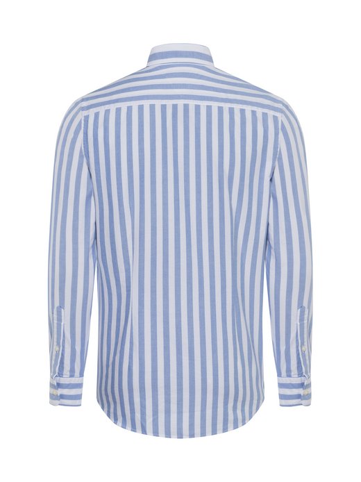 Koszula męska - OXFORD BOLD STRIPE SF