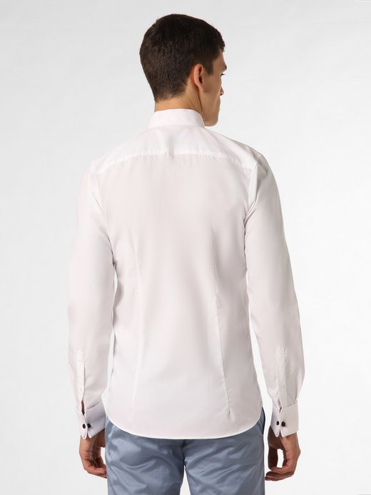 Koszula męska łatwa w prasowaniu z wywijanymi mankietami