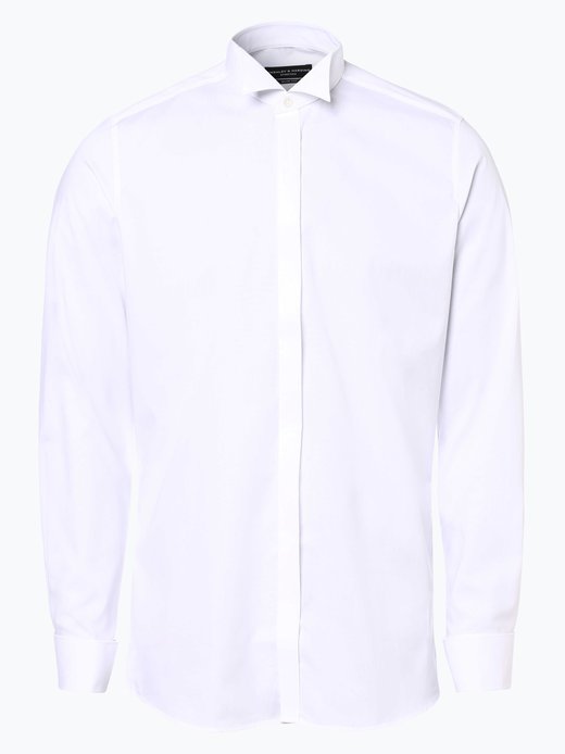 Koszula męska z wywijanymi mankietami