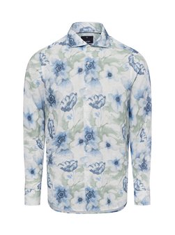 Koszula męska z zawartością lnu - Pai-W